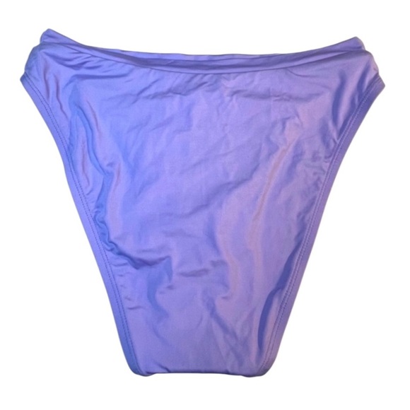 Becca Swim Bottoms, High Waist, Color Purple/Lavender, Size Medium, NWOT - Picture 3 of 8